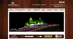 Desktop Screenshot of muprappallilhillpalace.com